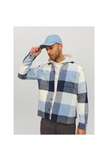 Jack&Jones Шапка с козирка 12193385 Син - Mera.bg