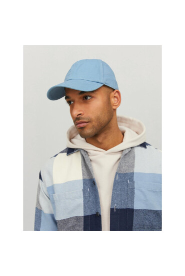 Jack&Jones Шапка с козирка 12193385 Син - Mera.bg