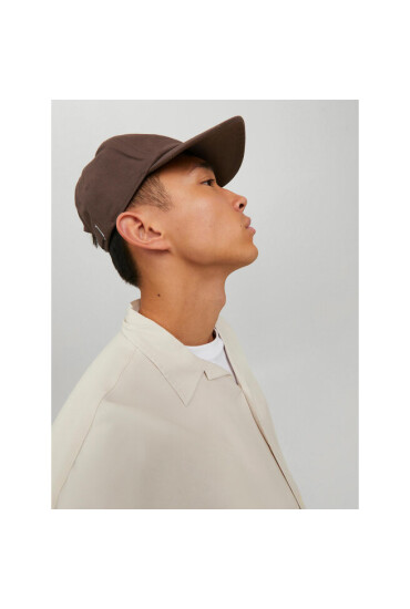 Jack&Jones Шапка с козирка 12193385 Brown - Mera.bg