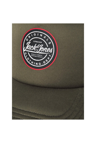 Jack&Jones Шапка с козирка 12229591 Green - Mera.bg