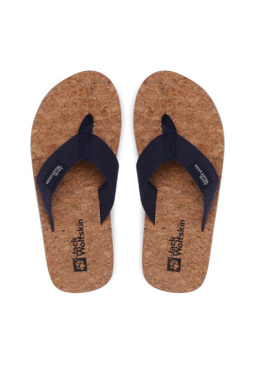 Jack Wolfskin Джапанки Ecostride 2 Slipper M 4051941 Blue / Cork - Mera.bg