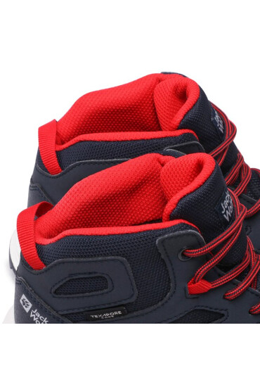 Jack Wolfskin Обувки Woodland Texapore Mid K 4042152 Night Blue/Red - Mera.bg