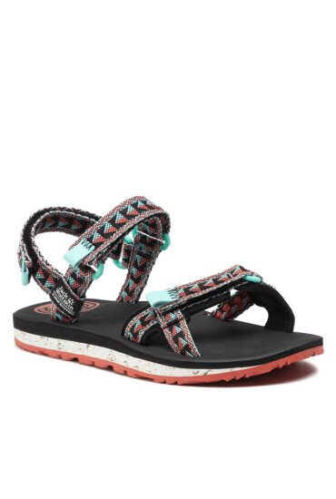Jack Wolfskin Сандали Outfresh Sandal W 4039461 Black/Aquamarine - Mera.bg