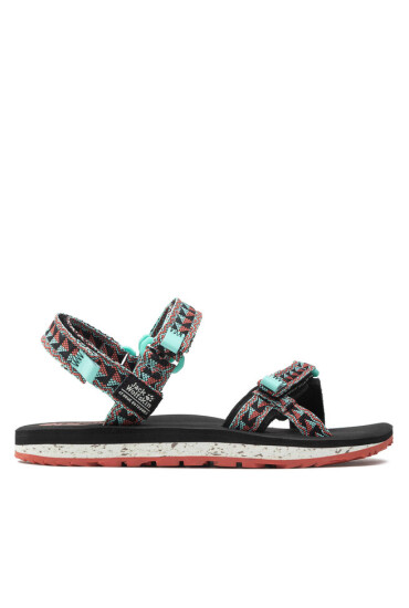 Jack Wolfskin Сандали Outfresh Sandal W 4039461 Black/Aquamarine - Mera.bg