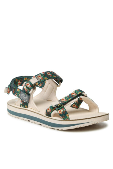 Jack Wolfskin Сандали Outfresh Deluxe Sandal W 4039451 Teal Grey Allover - Mera.bg