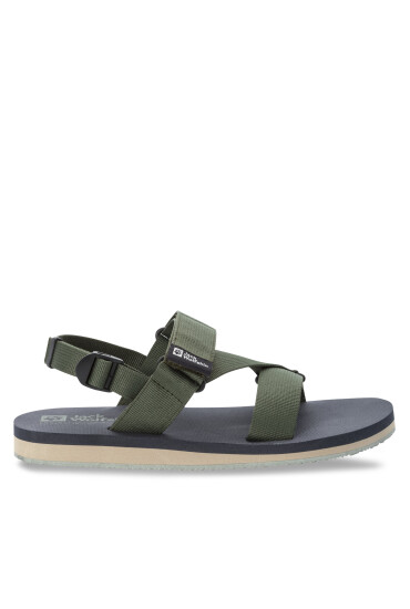 Jack Wolfskin Сандали Urban Entdeckung Belt Sandal 4056711 Зелен - Mera.bg
