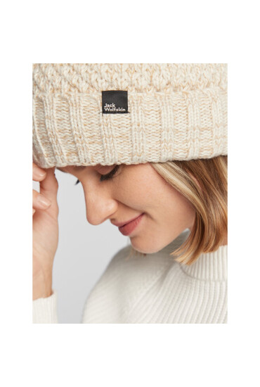 Jack Wolfskin Шапка Highloft Knit 1908011 Бежов - Mera.bg