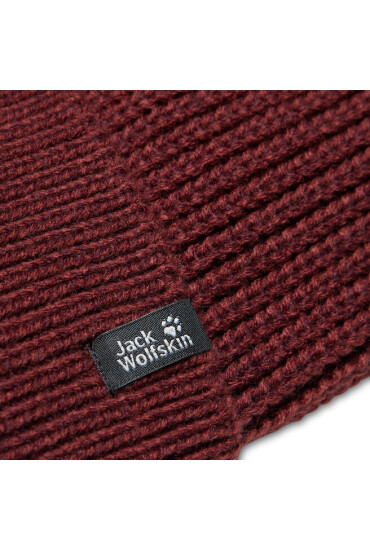 Jack Wolfskin Шапка Every Day Outdoors 1910061-2185 Бордо - Mera.bg