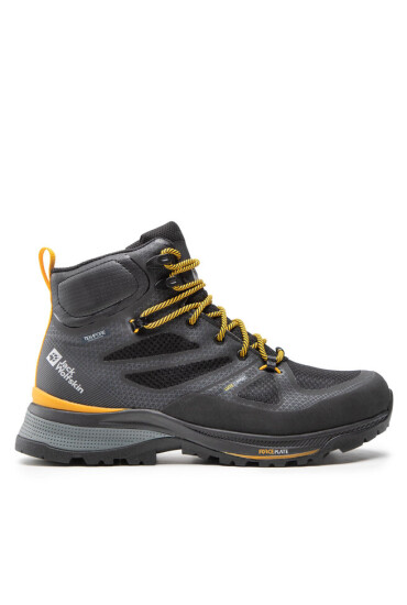 Jack Wolfskin Туристически Force Striker Texapore Mid M 4038823 Black/Burly Yellow Xt - Mera.bg