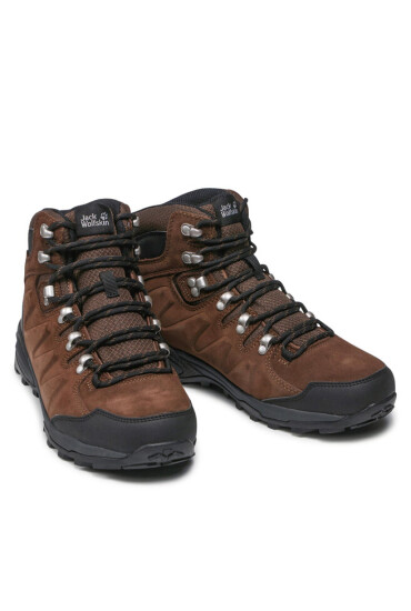 Jack Wolfskin Туристически Refugio Texapore Mid M 4049841 Кафяв - Mera.bg