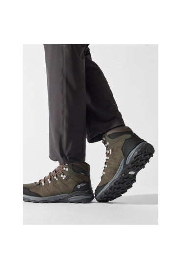 Jack Wolfskin Туристически Refugio Texapore Mid M 4049841 Каки - Mera.bg