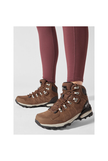 Jack Wolfskin Туристически Refugio Texapore Mid W 4050871 Кафяв - Mera.bg