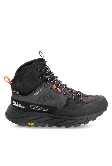 Jack Wolfskin Туристически Terraquest Texapore Mid W 4056391 Сив - Mera.bg
