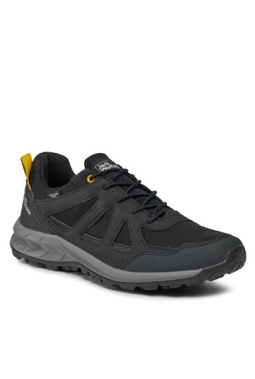 Jack Wolfskin Туристически Woodland 2 Texapore Low M 4051271 Black/Burly Yellow Xt - Mera.bg