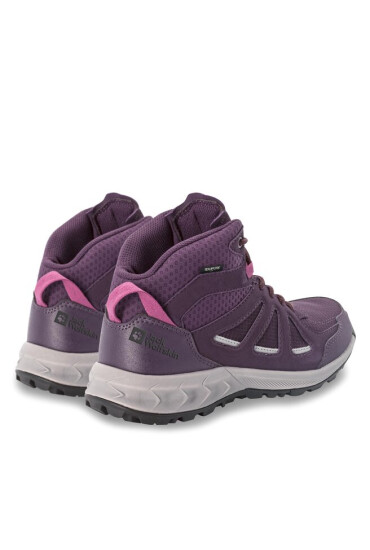Jack Wolfskin Туристически Woodland 2 Texapore Mid W 4051331 Purple/Phantom - Mera.bg