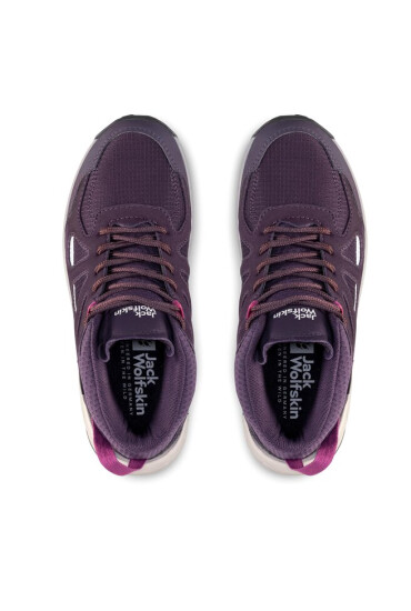 Jack Wolfskin Туристически Woodland 2 Texapore Mid W 4051331 Purple/Phantom - Mera.bg