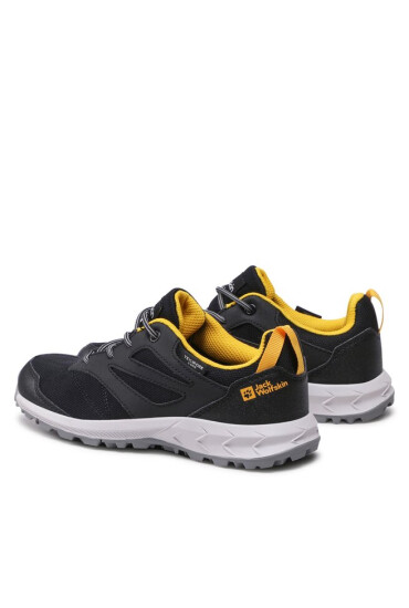 Jack Wolfskin Туристически Woodland Texapore Low K 4042162 Black/Burly Yellow - Mera.bg