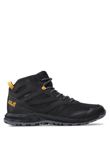 Jack Wolfskin Туристически Woodland Texapore Mid K 4042152 Black/Burly Yellow Xt - Mera.bg