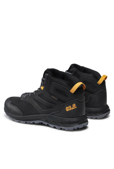 Jack Wolfskin Туристически Woodland Texapore Mid K 4042152 Black/Burly Yellow Xt - Mera.bg
