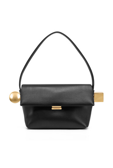 JACQUEMUS Дамска чанта Le Rond Carre 24H243BA383-3171 Черен - Mera.bg