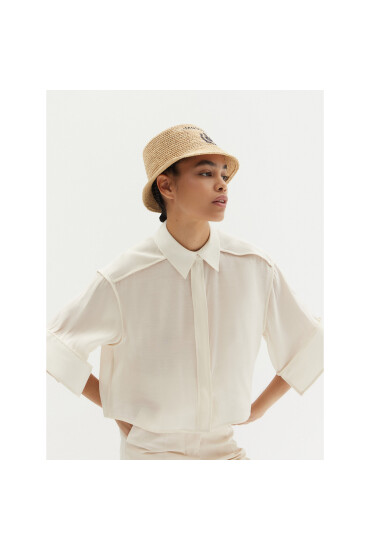 JACQUEMUS Капела 25E255AC6785207 Бежов - Mera.bg