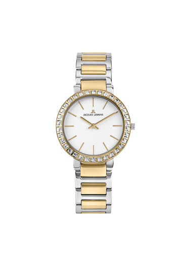 Jacques Lemans Часовник 1-1843.1D Сребрист - Mera.bg