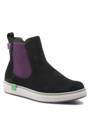 Jana Боти 8-25480-29 Black/Purple - Mera.bg