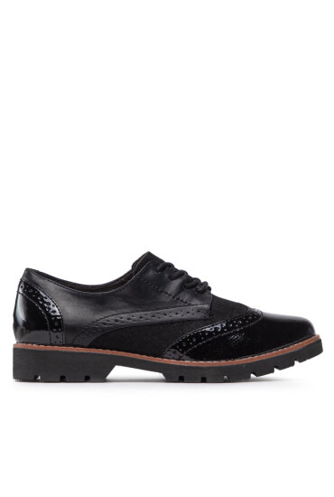 Jana Оксфордки 8-23760-29 Black Structur 008 - Mera.bg