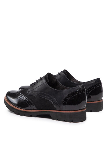 Jana Оксфордки 8-23760-29 Black Structur 008 - Mera.bg