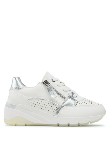 Jana Сникърси 8-23762-20 White/Silver 191 - Mera.bg