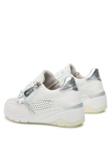 Jana Сникърси 8-23762-20 White/Silver 191 - Mera.bg