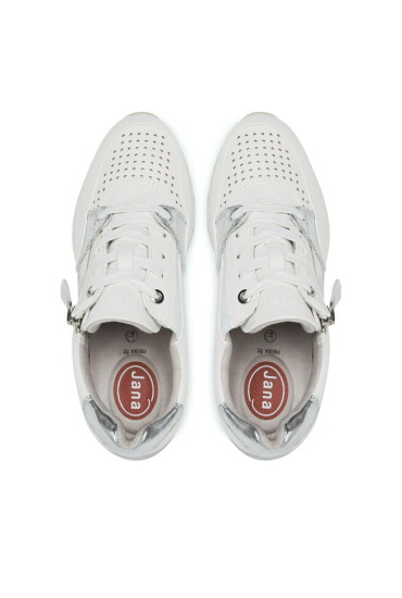 Jana Сникърси 8-23762-20 White/Silver 191 - Mera.bg