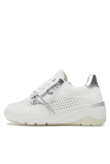 Jana Сникърси 8-23762-20 White/Silver 191 - Mera.bg