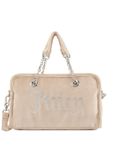 Juicy Couture Дамска чанта BIJXT5465WPO Бежов - Mera.bg