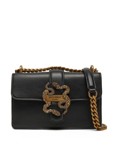 Just Cavalli Дамска чанта Iconic Snakes 78RA4BAF ZSA89 Черен - Mera.bg