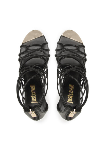 Just Cavalli Сандали 74RB3S22 Черен - Mera.bg