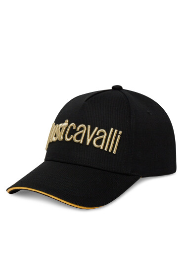 Just Cavalli Шапка с козирка 78RAZK30 ZG192 Черен - Mera.bg