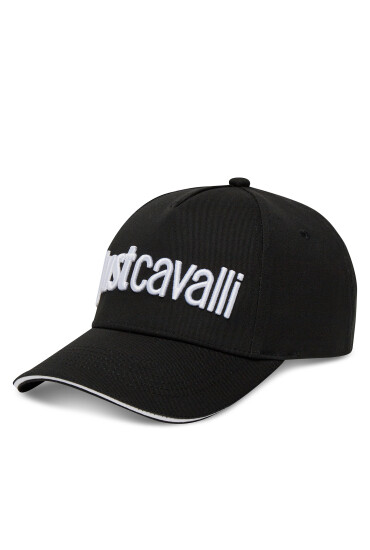 Just Cavalli Шапка с козирка 78RAZK30 ZG192 Черен - Mera.bg