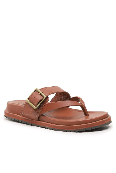 Kamik Джапанки Sadie Flip HK2696 Dark Brown - Mera.bg