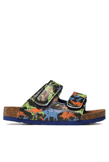 KangaRoos Чехли K-Korki II 10062 000 4362 Dk Navy/Dino Multi - Mera.bg
