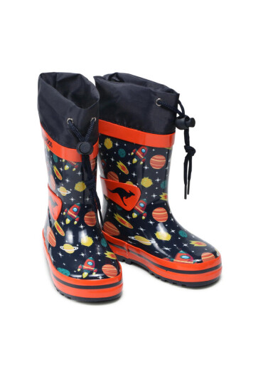 KangaRoos Гумени ботуши K-Rain 18244 00 4087 M Dk Navy/Space - Mera.bg
