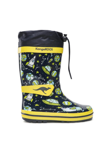 KangaRoos Гумени ботуши K-Summerrain 18736 000 4171 Dk Navy/Alien - Mera.bg