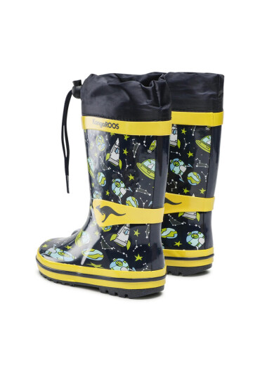 KangaRoos Гумени ботуши K-Summerrain 18736 000 4171 Dk Navy/Alien - Mera.bg