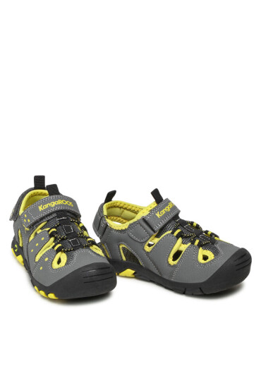 KangaRoos Сандали K-Trek 18731 000 2090 Steel Grey/Neon Yellow - Mera.bg