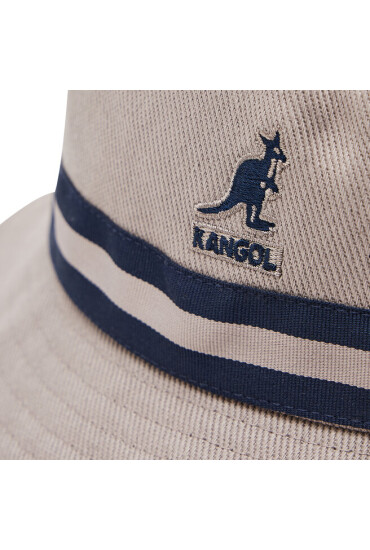 Kangol Капела Bucket Stripe Lahinch K4012SP Сив - Mera.bg