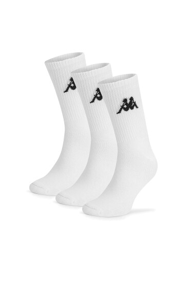 Kappa Дълги чорапи Z4448_AW24 (3-PACK) Бял - Mera.bg