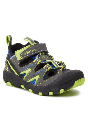 Kappa Сандали 260682K Grey/Lime 1633 - Mera.bg