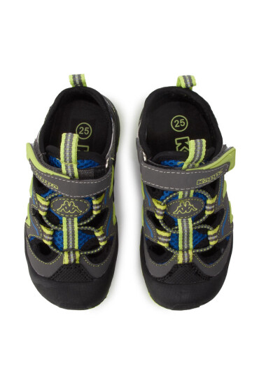 Kappa Сандали 260682K Grey/Lime 1633 - Mera.bg