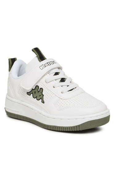 Kappa Сникърси 260989K White/Army 1031 - Mera.bg
