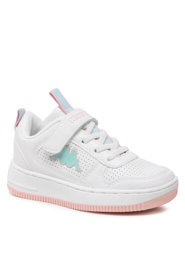 Kappa Сникърси 260989K White/Rose 1021 - Mera.bg
